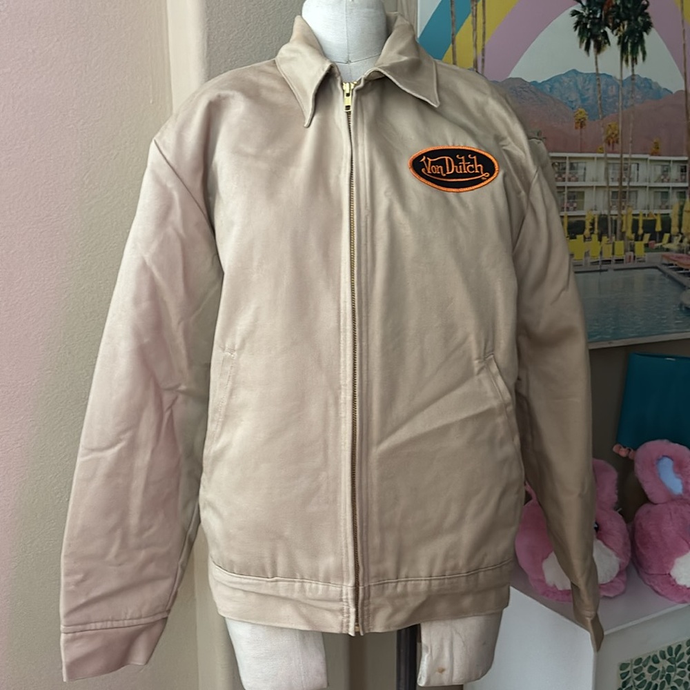Von Dutch Kustom Kulture Quilted Jacket NWOT - Picture 4 of 10
